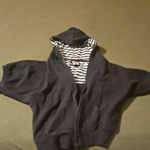 Women's Black Hooded Jacket